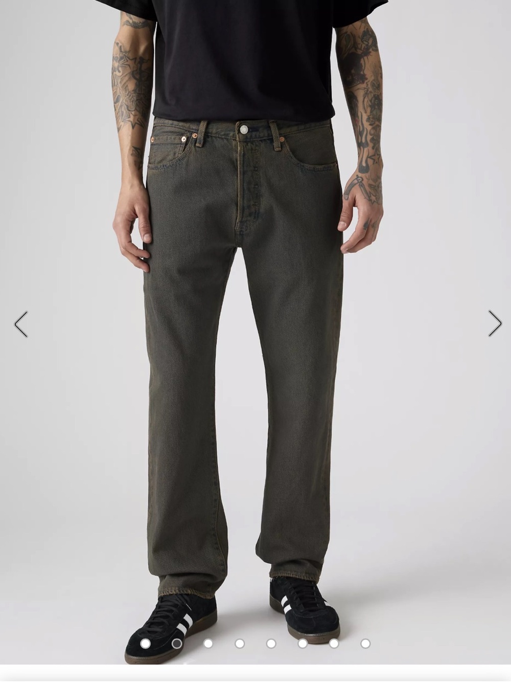 Levi's Men's 501® ORIGINAL FIT MEN'S JEANS Sandslide - 30 by 30